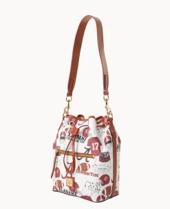 Dooney & Bourke Game Day Ready|Printed Fabric<Collegiate University of Alabama Drawstring U OF ALABAMA