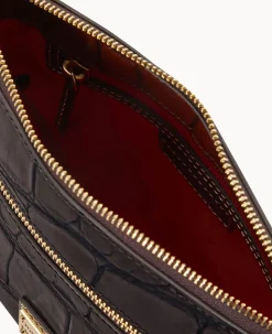 Dooney & Bourke Exotic Leather|Mini Bags<Denison Allison Crossbody Espresso