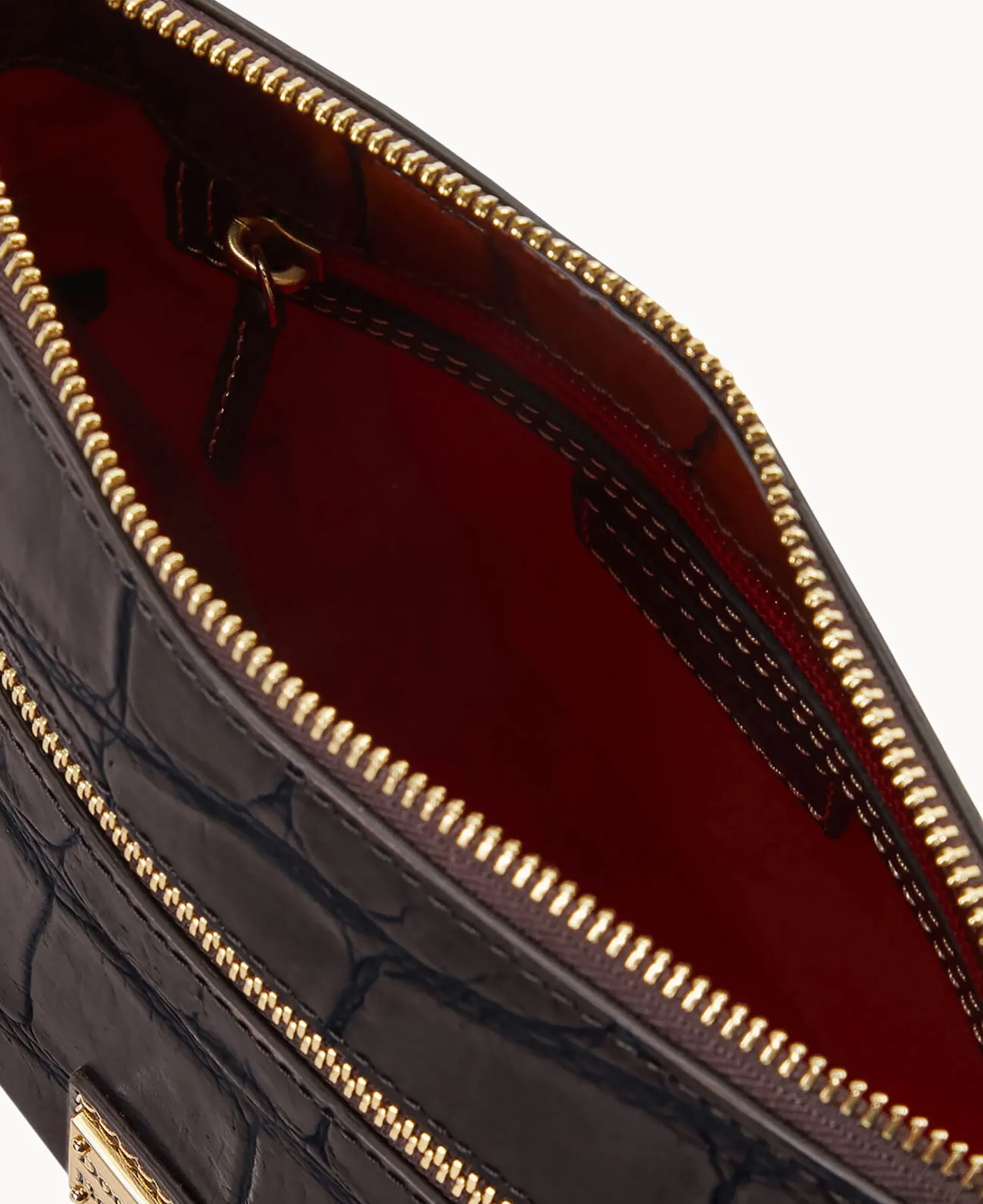 Dooney & Bourke Exotic Leather|Mini Bags<Denison Allison Crossbody Espresso