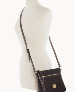 Dooney & Bourke Exotic Leather|Mini Bags<Denison Allison Crossbody Espresso