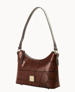 Dooney & Bourke Picnic in the Park|Exotic Leather<Denison Baguette Cognac