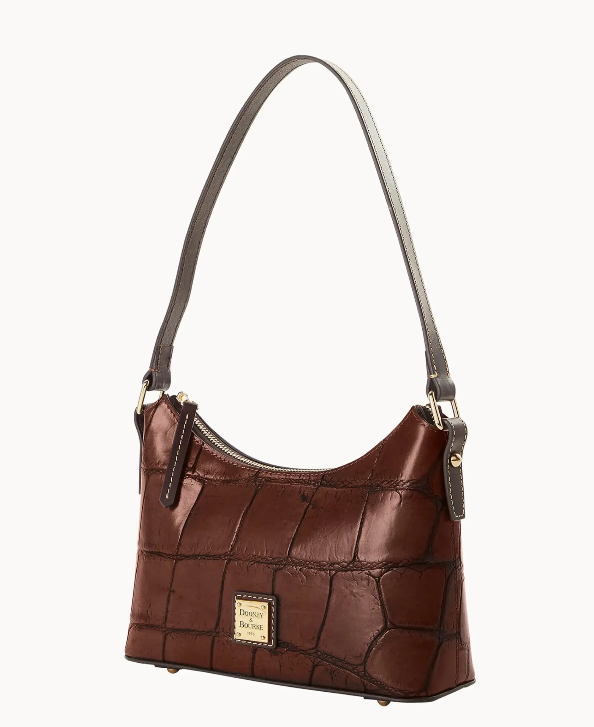 Dooney & Bourke Picnic in the Park|Exotic Leather<Denison Baguette Cognac