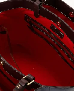 Dooney & Bourke Picnic in the Park|Exotic Leather<Denison Flynn Steel Blue