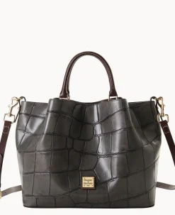 Dooney & Bourke Picnic in the Park|Exotic Leather<Denison Large Barlow Smoke Grey