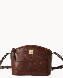 Dooney & Bourke Exotic Leather|Mini Bags<Denison Penny Crossbody Cognac