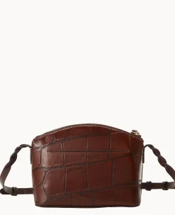 Dooney & Bourke Exotic Leather|Mini Bags<Denison Penny Crossbody Cognac