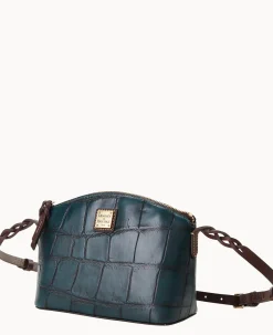 Dooney & Bourke Exotic Leather|Mini Bags<Denison Penny Crossbody Deep Teal