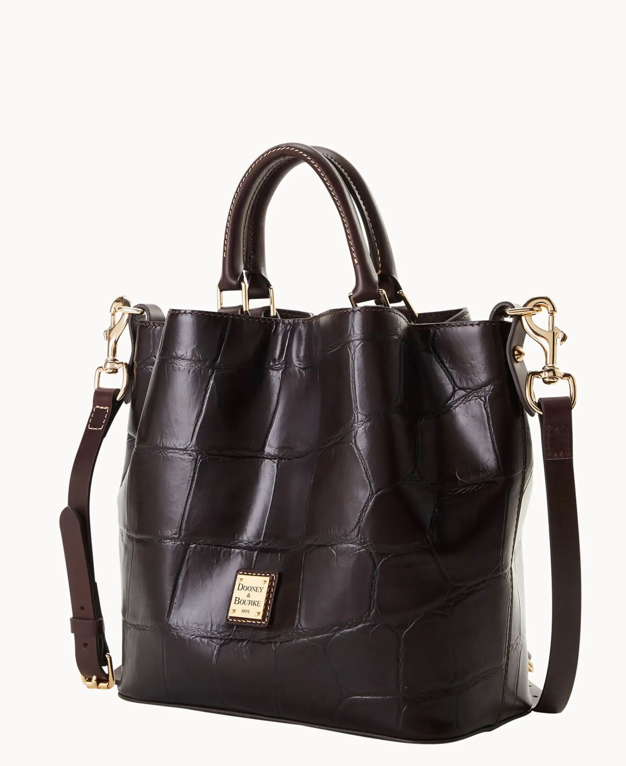 Dooney & Bourke Picnic in the Park|Exotic Leather<Denison Small Barlow Espresso