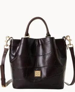 Dooney & Bourke Picnic in the Park|Exotic Leather<Denison Small Barlow Espresso