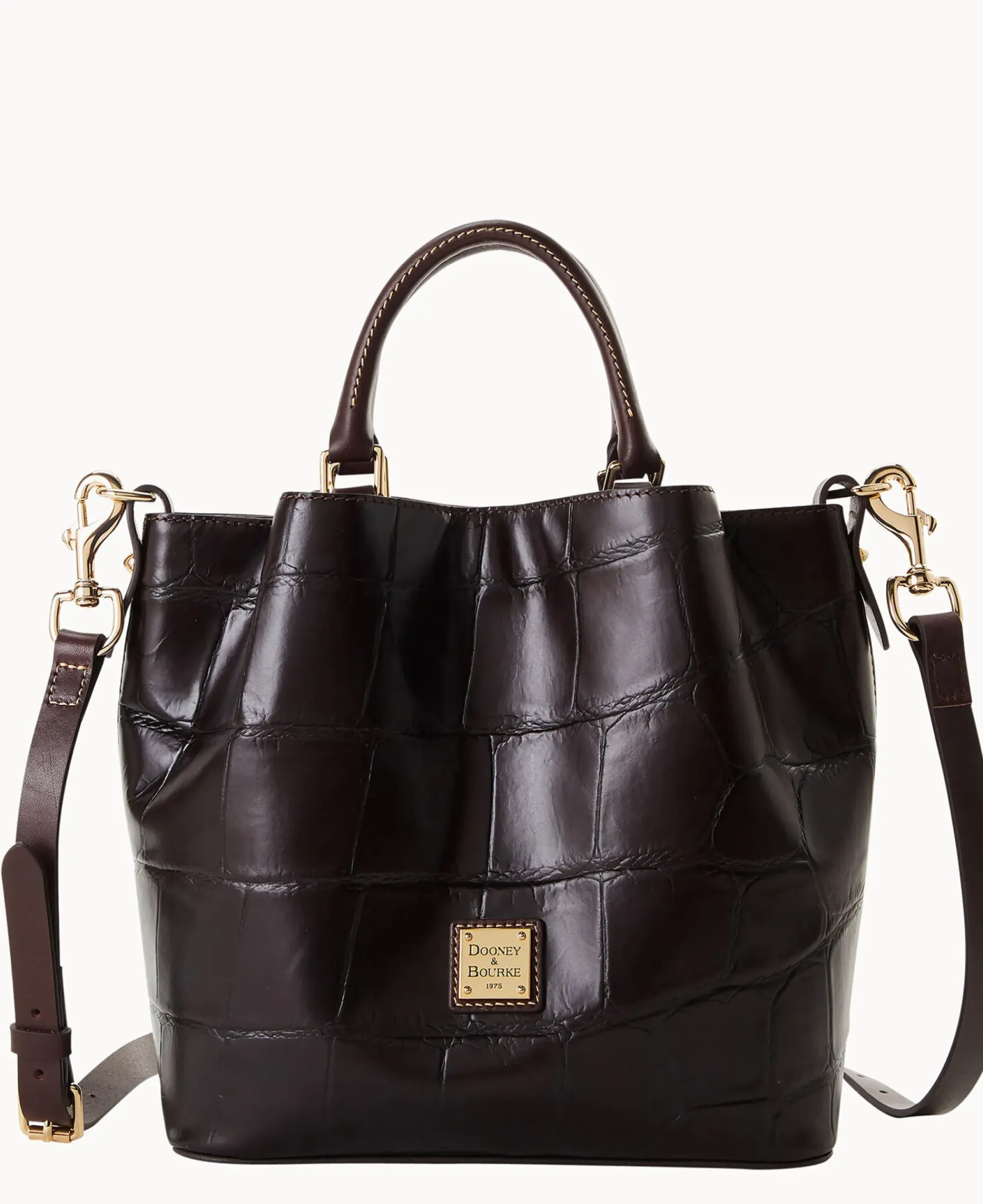 Dooney & Bourke Picnic in the Park|Exotic Leather<Denison Small Barlow Espresso