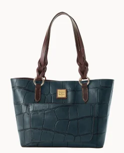 Dooney & Bourke Picnic in the Park|Exotic Leather<Denison Small Gretchen Tote Deep Teal