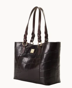 Dooney & Bourke Picnic in the Park|Exotic Leather<Denison Tammy Tote Espresso