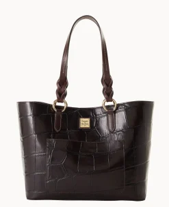 Dooney & Bourke Picnic in the Park|Exotic Leather<Denison Tammy Tote Espresso