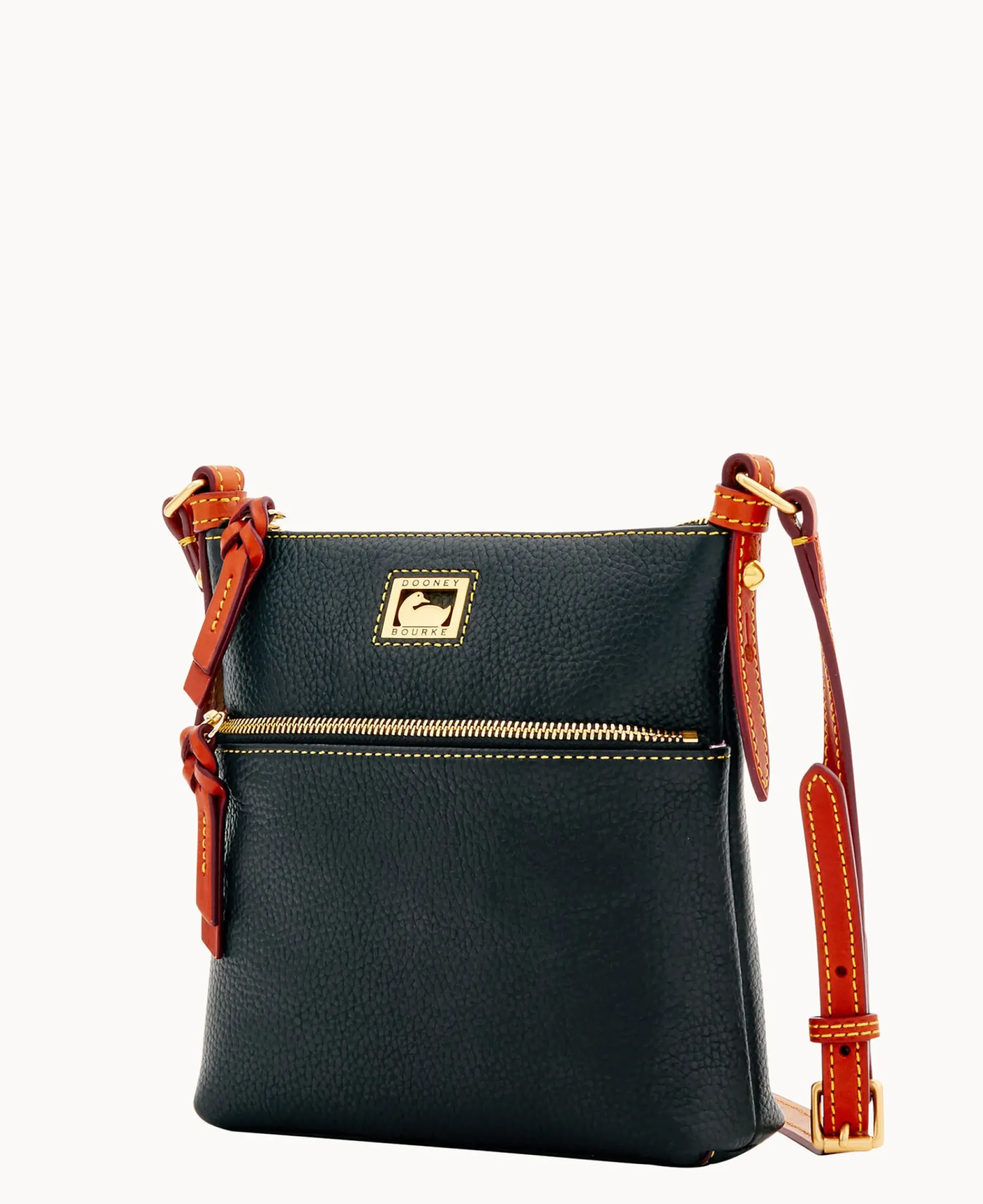 Dooney & Bourke Pebbled Leather|Mini Bags<Dillen Letter Carrier Black