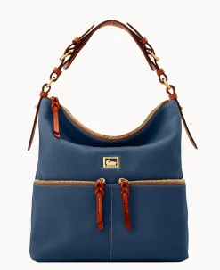 Dooney & Bourke Ready For the Getaway|Pebbled Leather<Dillen Medium Pocket Sac Jeans