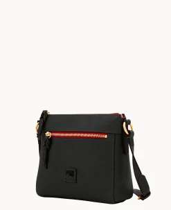Dooney & Bourke The Florentine Collection|Smooth Leather<Florentine Allison Crossbody Black Black