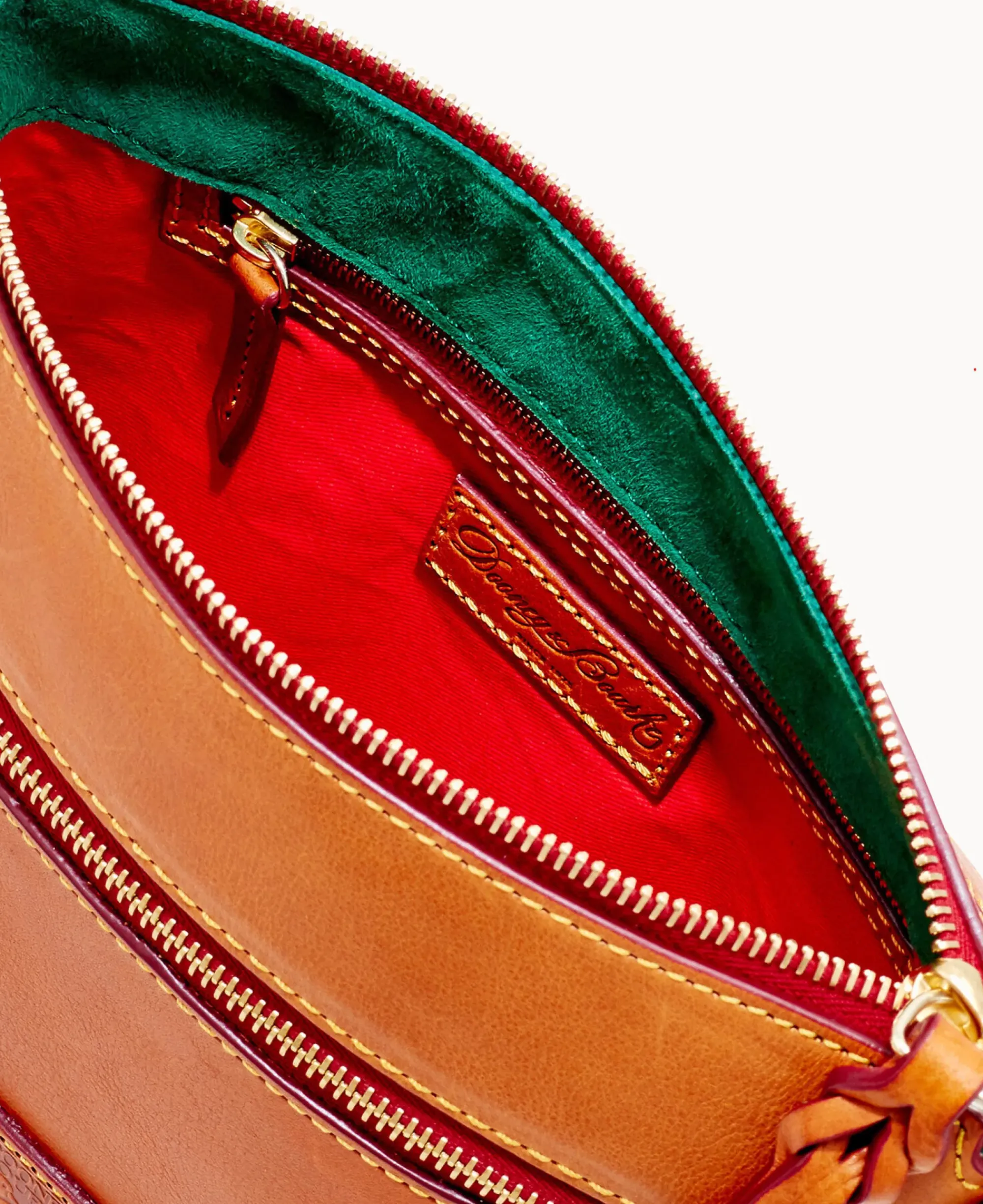Dooney & Bourke The Florentine Collection|Smooth Leather<Florentine Allison Crossbody Natural