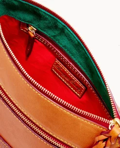 Dooney & Bourke The Florentine Collection|Smooth Leather<Florentine Allison Crossbody Natural