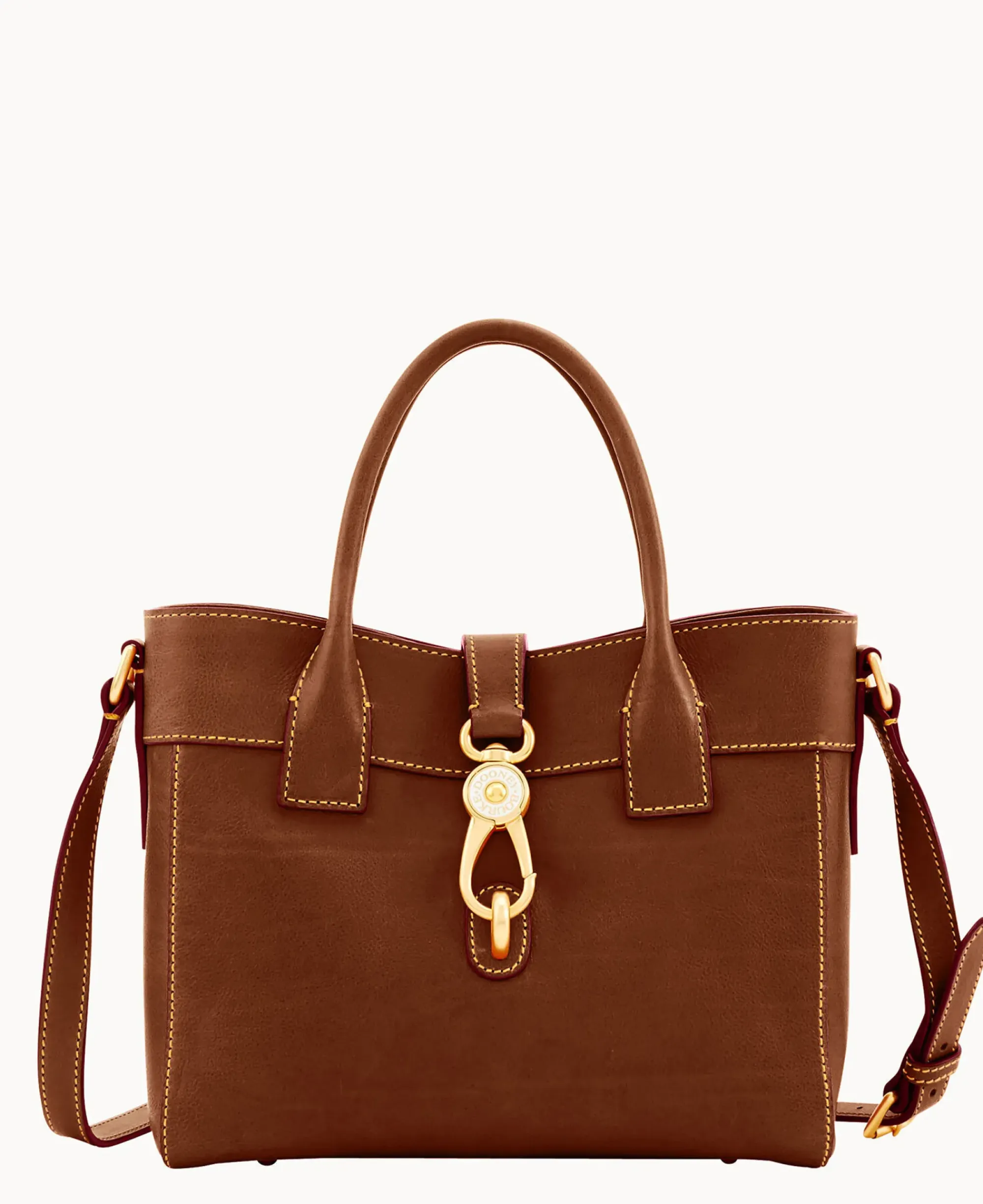 Dooney & Bourke The Florentine Collection|Ready For the Getaway<Florentine Amelie Tote Chestnut
