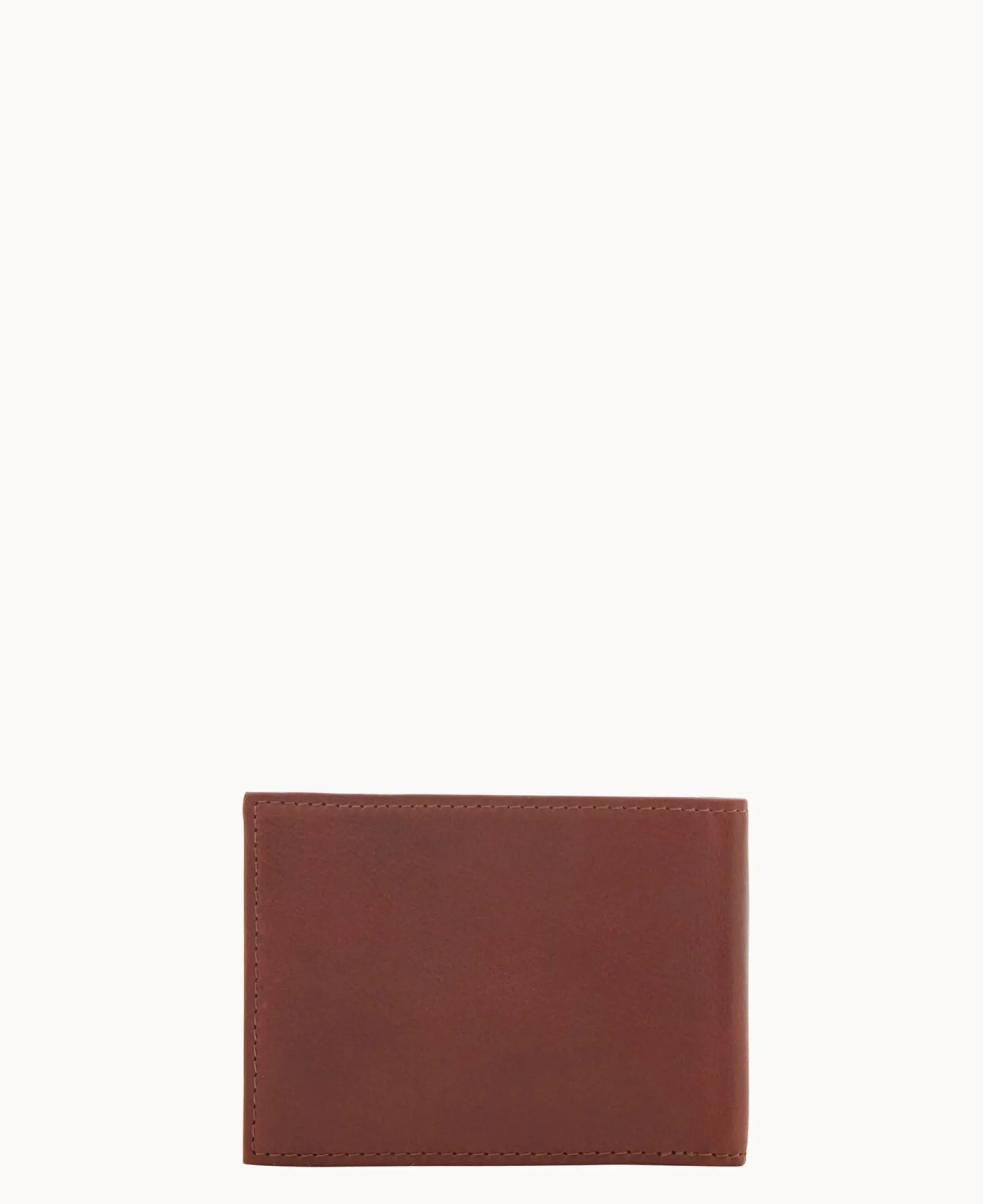 Dooney & Bourke The Florentine Collection|Grab and Go<Florentine Billfold with Train Pass Chestnut