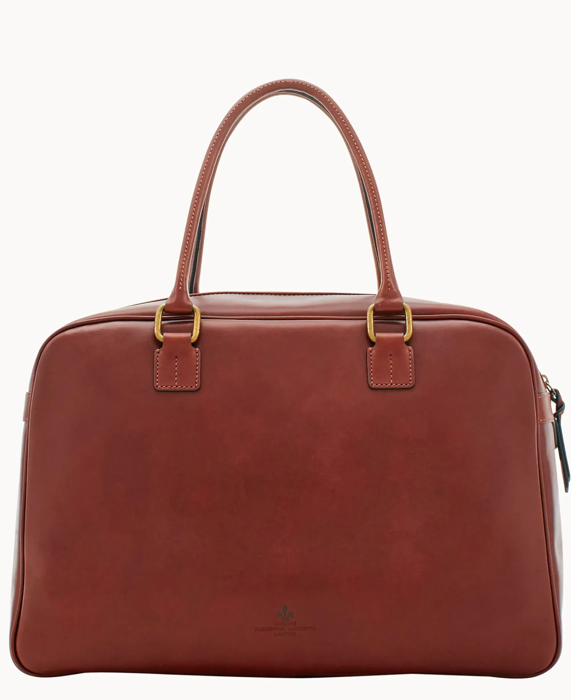 Dooney & Bourke The Florentine Collection|Ready For the Getaway<Florentine Bowler Duffle Chestnut
