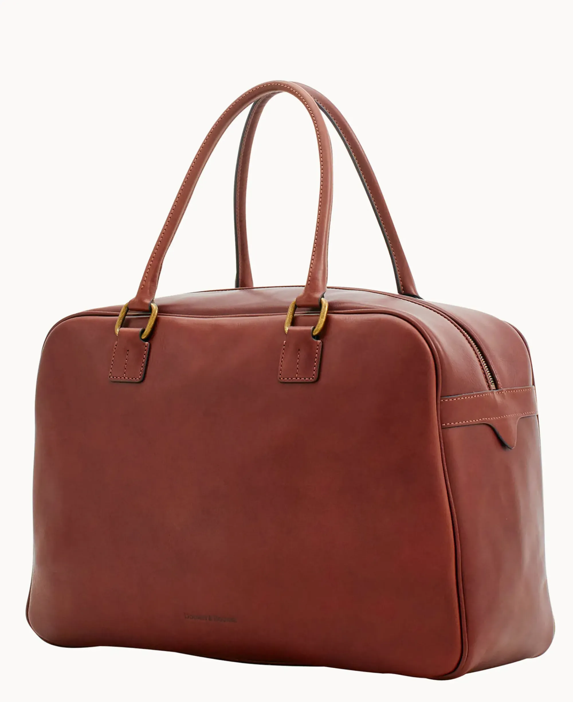 Dooney & Bourke The Florentine Collection|Ready For the Getaway<Florentine Bowler Duffle Chestnut