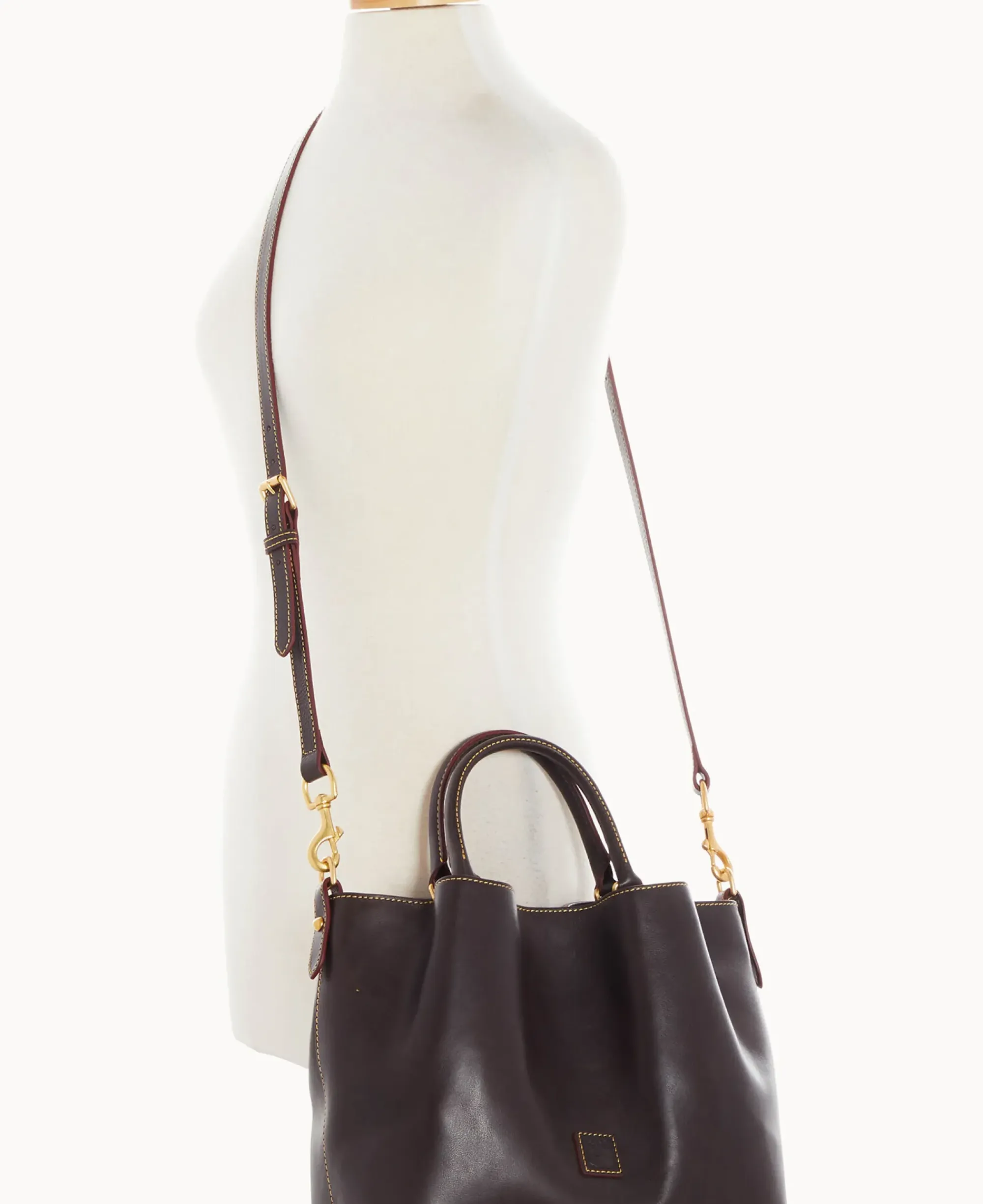 Dooney & Bourke The Florentine Collection|Ready For the Getaway<Florentine Brenna Brown Tmoro