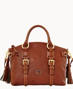 Dooney & Bourke The Florentine Collection|Picnic in the Park<Florentine Bristol Satchel Chestnut