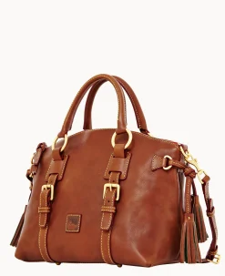 Dooney & Bourke The Florentine Collection|Picnic in the Park<Florentine Bristol Satchel Chestnut