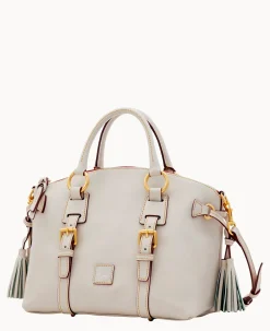 Dooney & Bourke The Florentine Collection|Picnic in the Park<Florentine Bristol Satchel Ecru