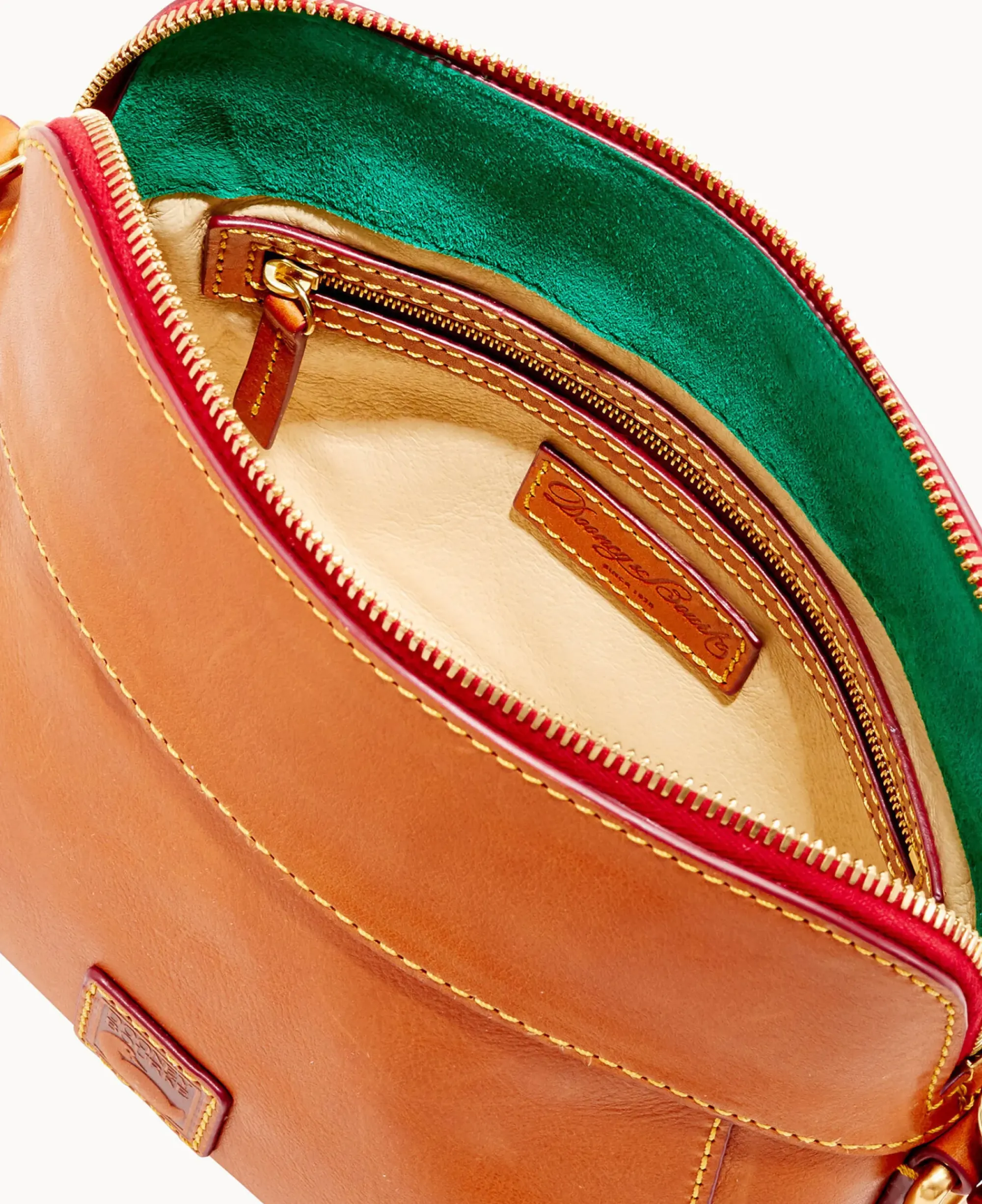 Dooney & Bourke The Florentine Collection|Smooth Leather<Florentine Cameron Crossbody Natural