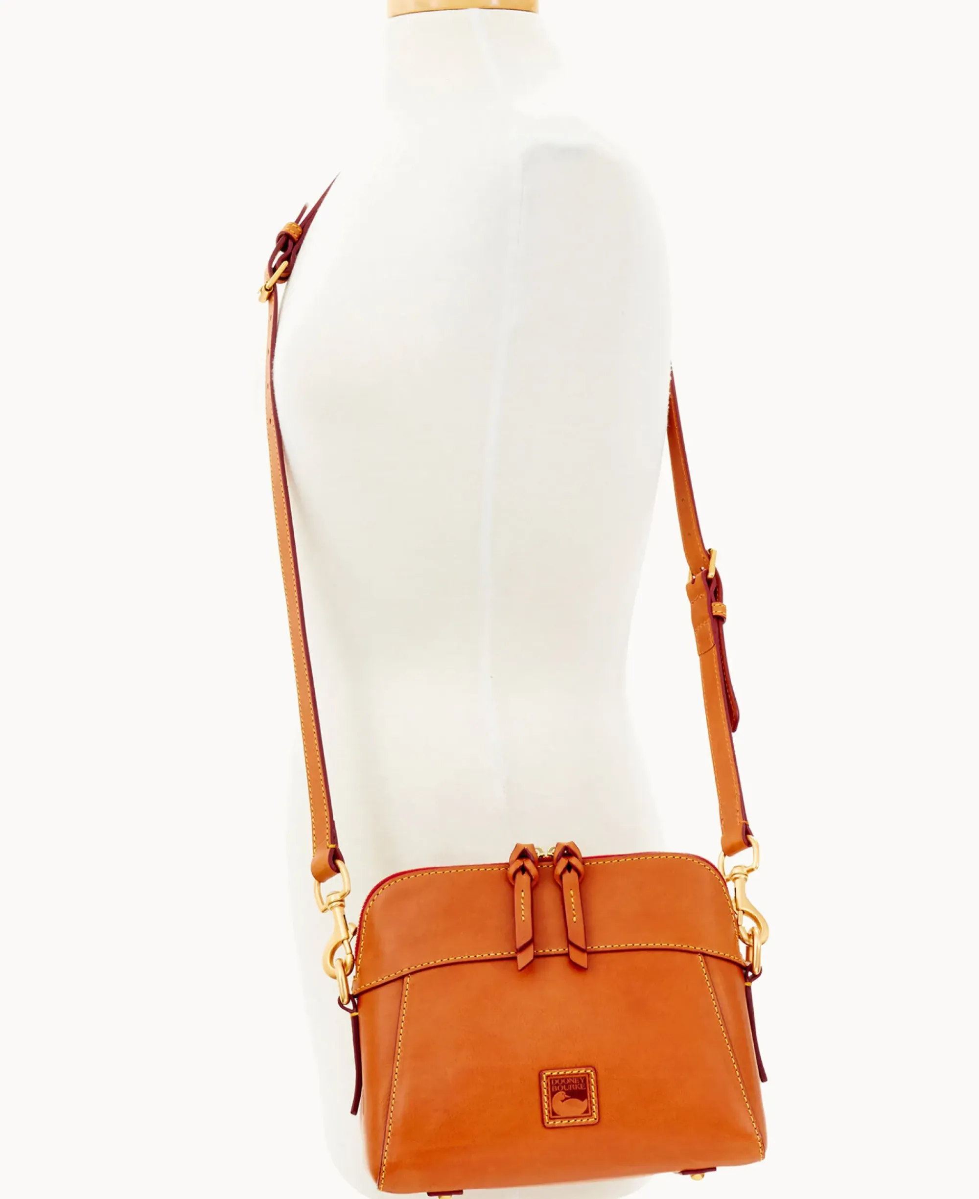 Dooney & Bourke The Florentine Collection|Smooth Leather<Florentine Cameron Crossbody Natural