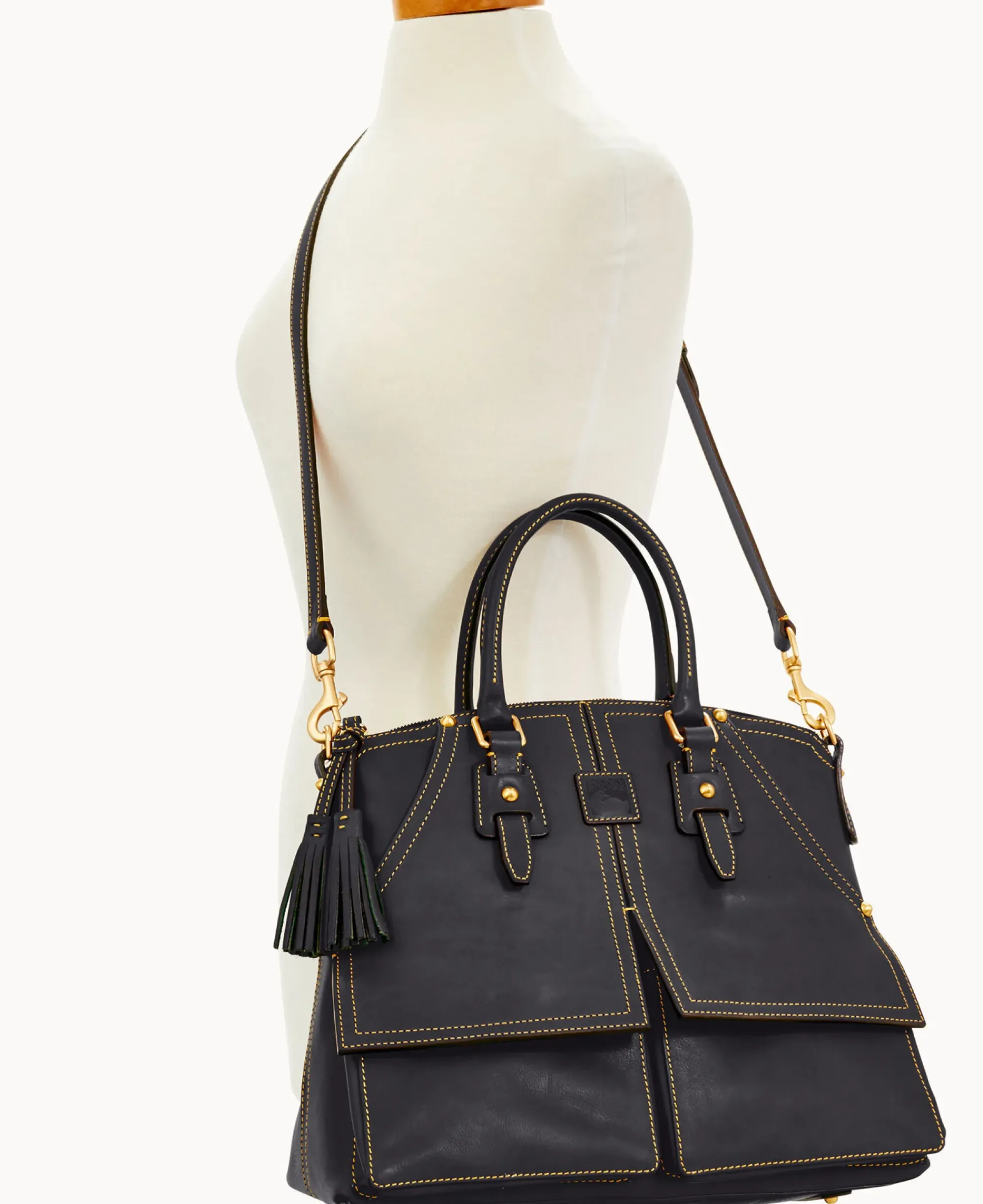 Dooney & Bourke The Florentine Collection|Picnic in the Park<Florentine Clayton Black Black