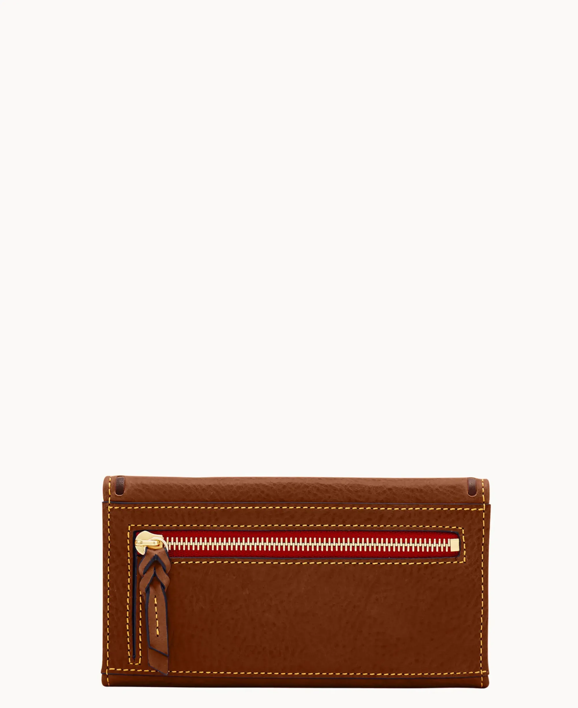 Dooney & Bourke The Florentine Collection|Grab and Go<Florentine Continental Clutch Chestnut