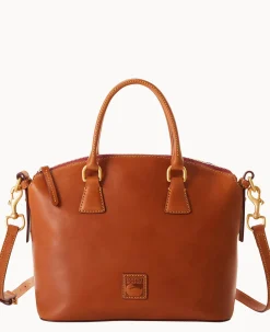 Dooney & Bourke The Florentine Collection|Picnic in the Park<Florentine Domed Satchel Natural