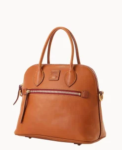 Dooney & Bourke The Florentine Collection|Picnic in the Park<Florentine Domed Satchel Natural