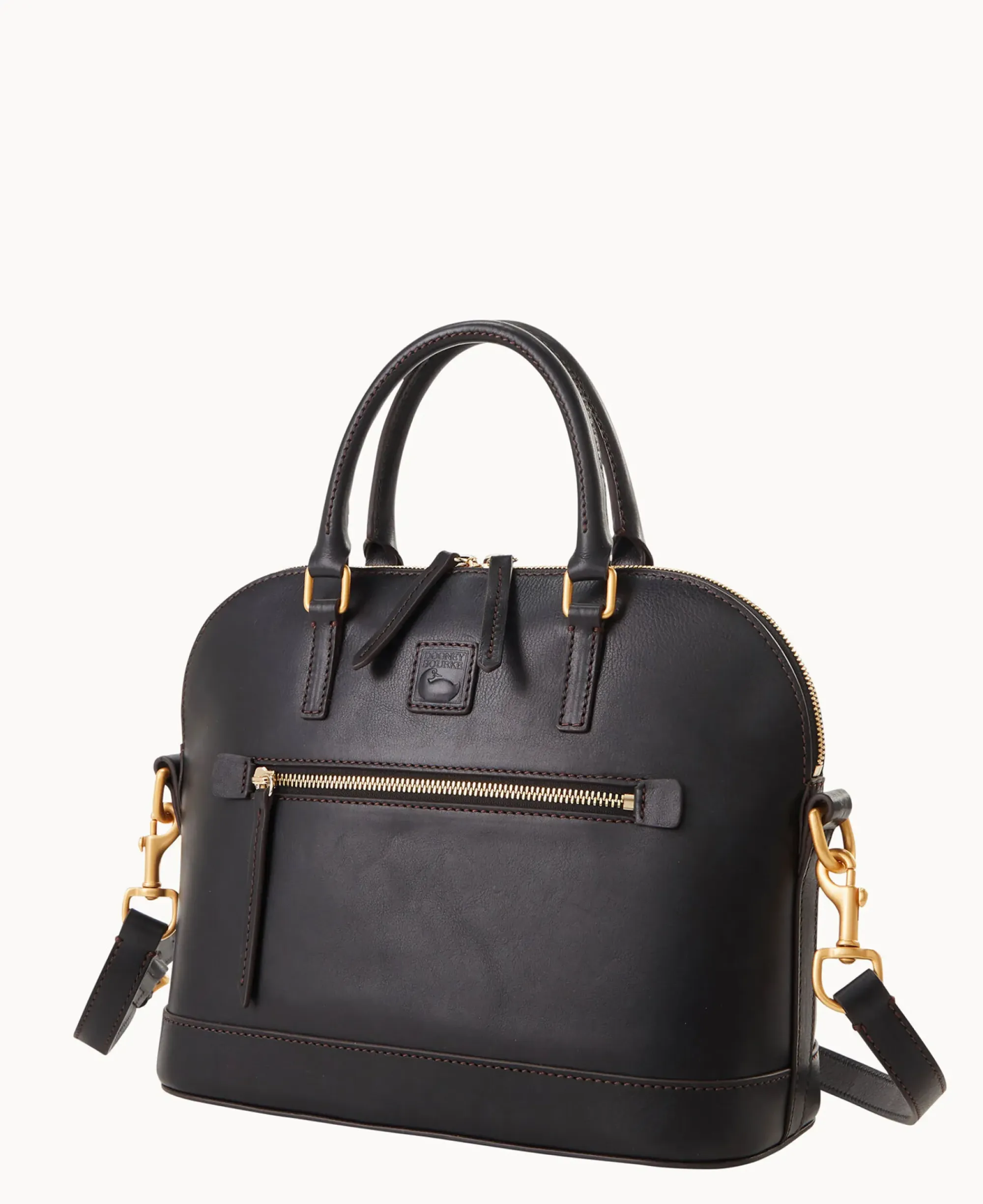 Dooney & Bourke The Florentine Collection|Picnic in the Park<Florentine Domed Satchel Black Black