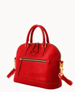 Dooney & Bourke The Florentine Collection|Picnic in the Park<Florentine Domed Satchel Red