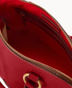 Dooney & Bourke The Florentine Collection|Picnic in the Park<Florentine Domed Satchel Red