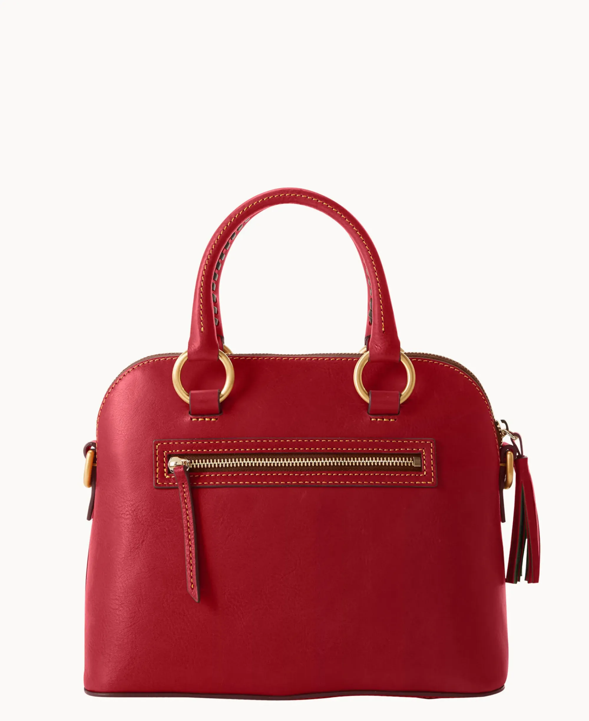Dooney & Bourke The Florentine Collection|Picnic in the Park<Florentine Domed Satchel Red