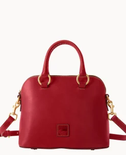 Dooney & Bourke The Florentine Collection|Picnic in the Park<Florentine Domed Satchel Red