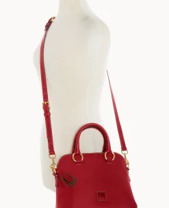Dooney & Bourke The Florentine Collection|Picnic in the Park<Florentine Domed Satchel Red
