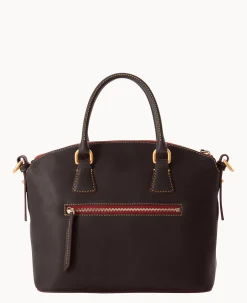 Dooney & Bourke The Florentine Collection|Picnic in the Park<Florentine Domed Satchel Brown Tmoro