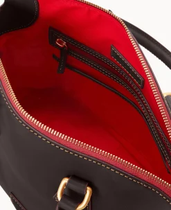 Dooney & Bourke The Florentine Collection|Picnic in the Park<Florentine Domed Satchel Brown Tmoro