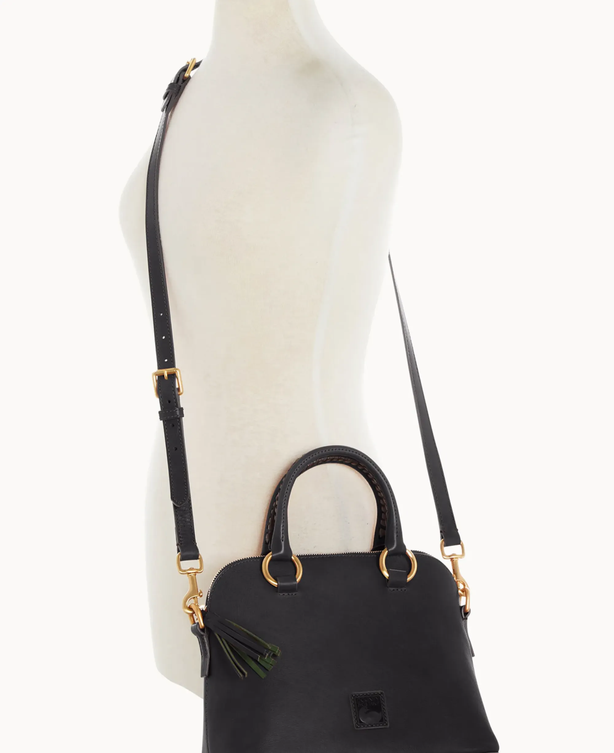 Dooney & Bourke The Florentine Collection|Picnic in the Park<Florentine Domed Satchel Black Black