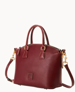 Dooney & Bourke The Florentine Collection|Picnic in the Park<Florentine Domed Satchel Bordeaux