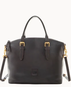 Dooney & Bourke The Florentine Collection|Picnic in the Park<Florentine Domed Satchel Black Black