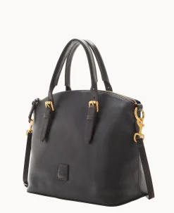 Dooney & Bourke The Florentine Collection|Picnic in the Park<Florentine Domed Satchel Black Black