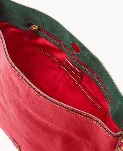 Dooney & Bourke The Florentine Collection|Picnic in the Park<Florentine Extra Large Courtney Sac Red