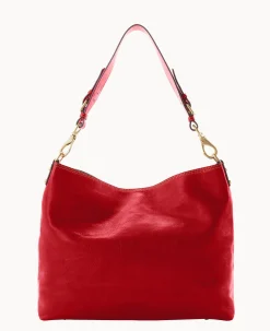 Dooney & Bourke The Florentine Collection|Picnic in the Park<Florentine Extra Large Courtney Sac Red